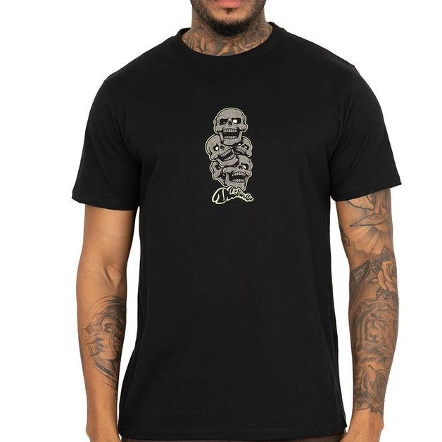 Decathlon | Camiseta DC Shoes Laugh Stack SM26 Masculina Preto