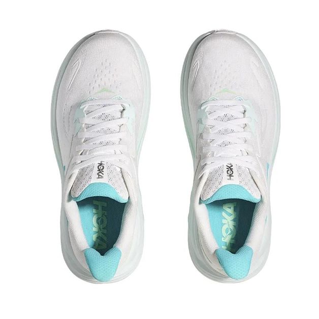 Decathlon | Tênis Hoka Clifton 10 Feminino White/Cielo Blue