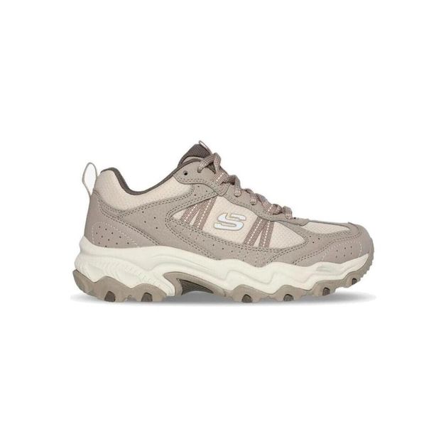 Decathlon | Tênis Feminino de Trilha D' Lux Pro Skechers Cinza