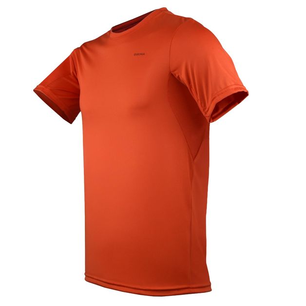 Decathlon | Camiseta Masculina de Trilha MH100 Quechua Laranja