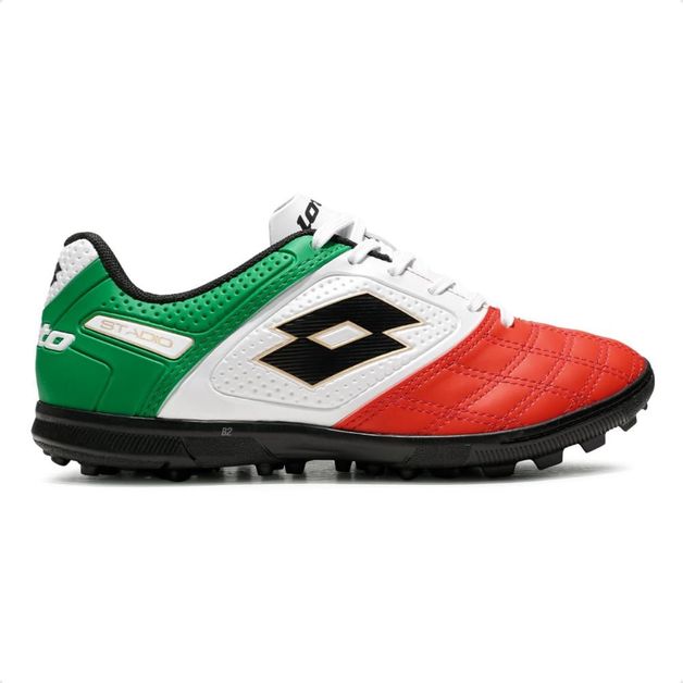 LOTTO × Diaspora Decathlon | Chuteira Society Lotto Stadio Potenza Gold B500 Masculina