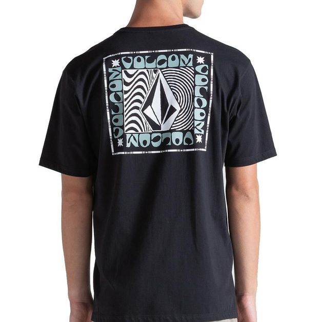 Decathlon | Camiseta Volcom Wavy Train WT26 Masculina Preto