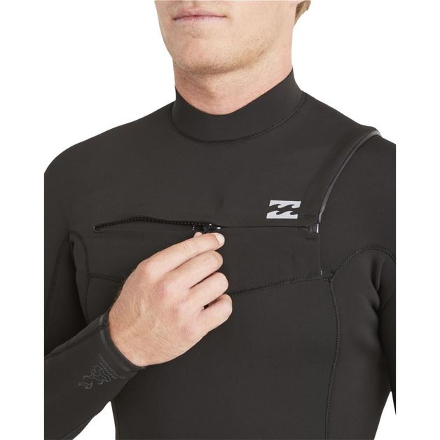 Decathlon | Long John Billabong 202 Absolute CZ LS Full GBS WT23 Preto