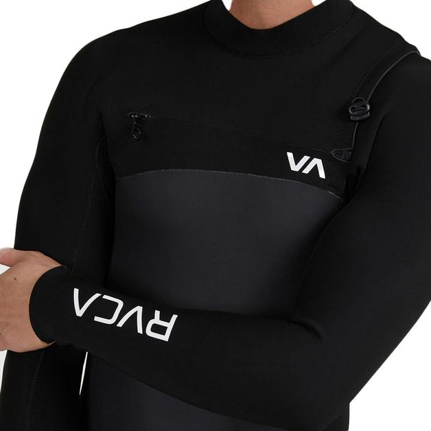 Decathlon | Wetsuit RVCA 3/2 Balance Chest Zip Fullsuit WT23 Black