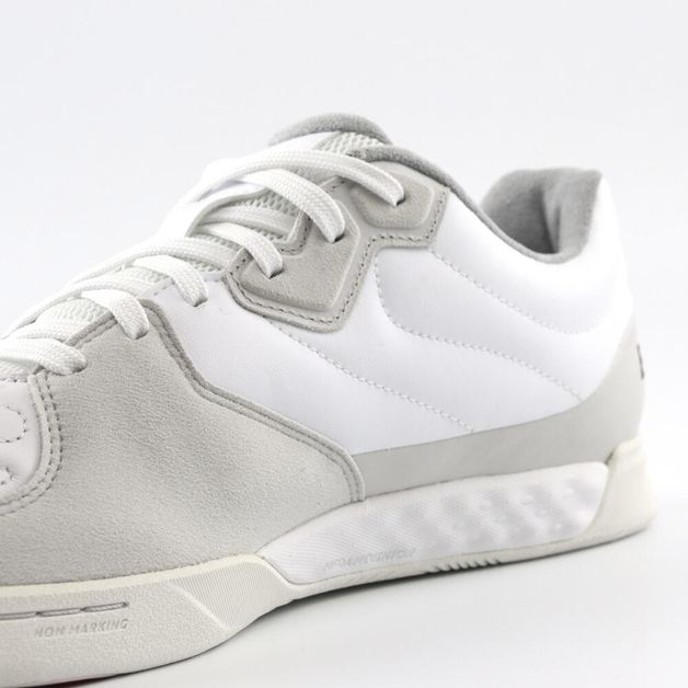 Decathlon | Chuteira de Futsal Escudo Pro Couro MFoam Kipsta Branco