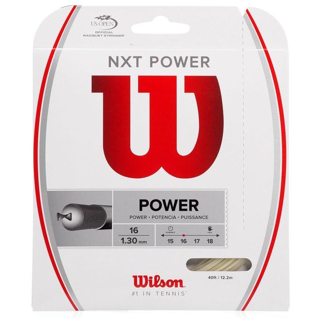 Decathlon | Corda Wilson NXT Power 16L 1.30mm Champanhe - Set
