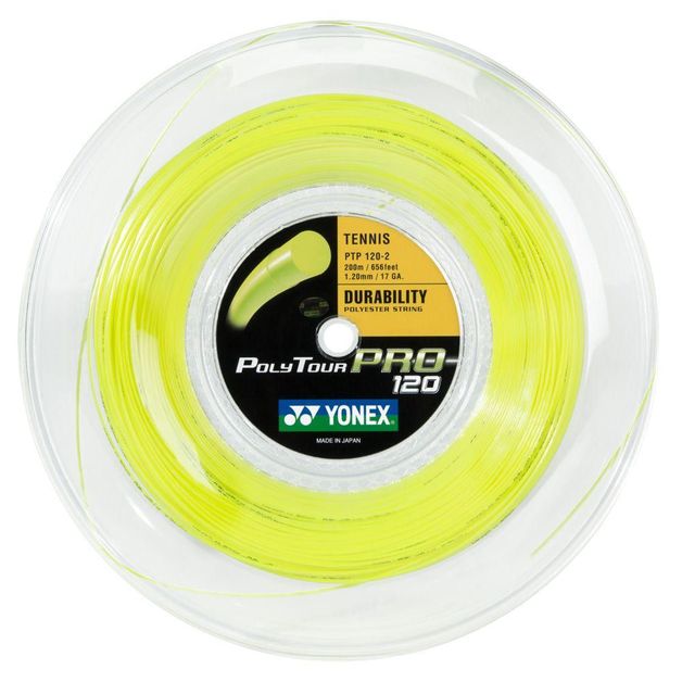 Decathlon | Corda Yonex Polytour Pro 17L 1.20 Amarela - Rolo com