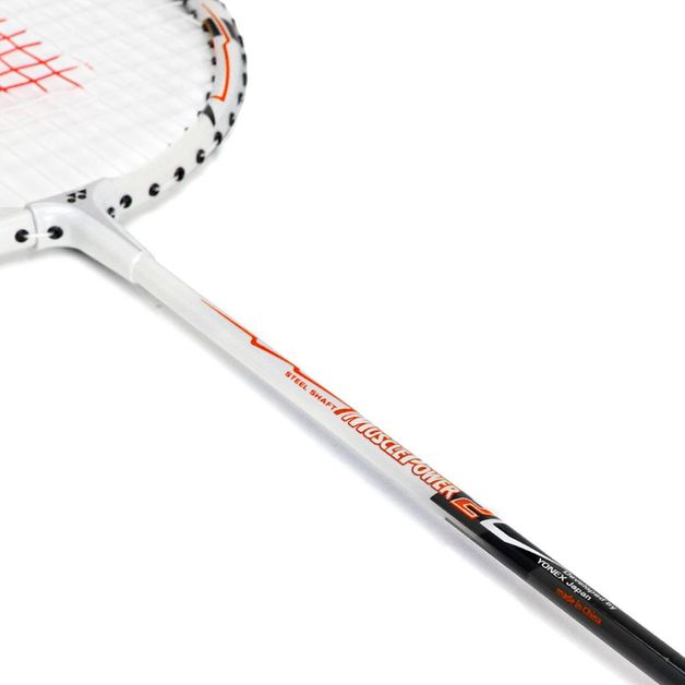 Decathlon | Raquete de Badminton Yonex Muscle Power 2 Branca Preta