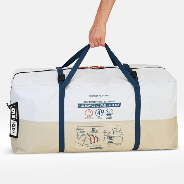 QUECHUA AIR SECONDS 4.1 FRESH&BLACK 美品 Decathlon | Barraca de Camping Inflável Air Seconds 4.1 Fresh