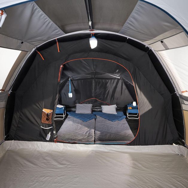 QUECHUA AIR SECONDS 4.1 FRESH&BLACK 美品 Decathlon | Barraca de Camping Air Seconds 4.1 4 Pessoa 1 Quarto