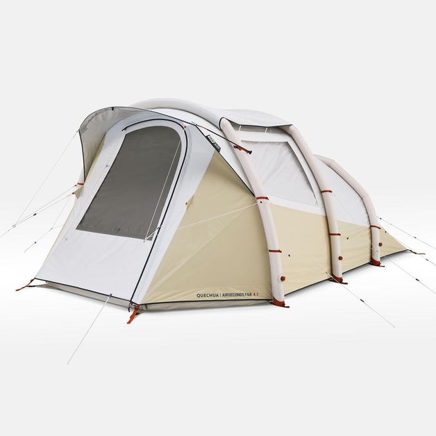 Quechua AIR SECONDS 4.1 テント Decathlon | Barraca de Camping Air Seconds 4.1 4 Pessoa 1 Quarto