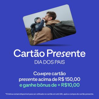 Dia dos pais: Cartão Presente