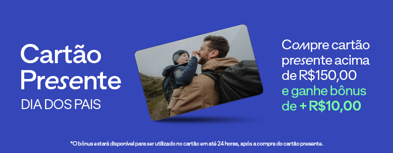Dia dos pais: Cartão Presente
