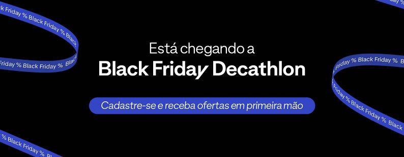 Está chegando a Black Friday Decathlon