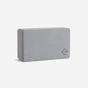 Recycled-foam-yoga-block-grey-no-size-Cinza