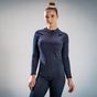 Segunda pele Simple Warm feminina Wedze, preto, GG