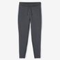 Calça justas de Corrida Masculino RUN WARM, cinza-escuro, 3G