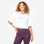 T-shirt crop 520 cosmeto, uk 16 / eu xl Branca P