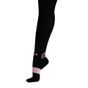 *meião jr preto/rosa ki, uk2,5/5 us3/5,5 Preto-rosa 27/29