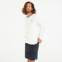 Water tee shirt uv print m ls flower, l Branca 3G