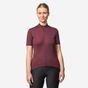Ss jersey essential woman bordeaux, xl Bordo G