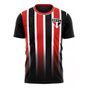 *csa pto/verm sao paulo romper masc, xl. Preta G