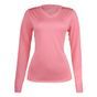 Camiseta Feminina de Corrida Run Dry 100 Kiprun, rosa, 3G