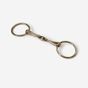 French link ring snaffle bit, 125mm Ouro UNICO