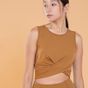 Crop-top-yoga-brown-uk12---14---eu-l-Preto-M