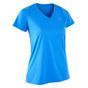 Camiseta-feminina-de-corrida-Run-Dry-azul-36
